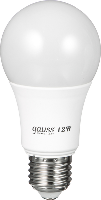 Лампа світлодіодна Gauss (4627128371674) 12Вт, E27, 2700K